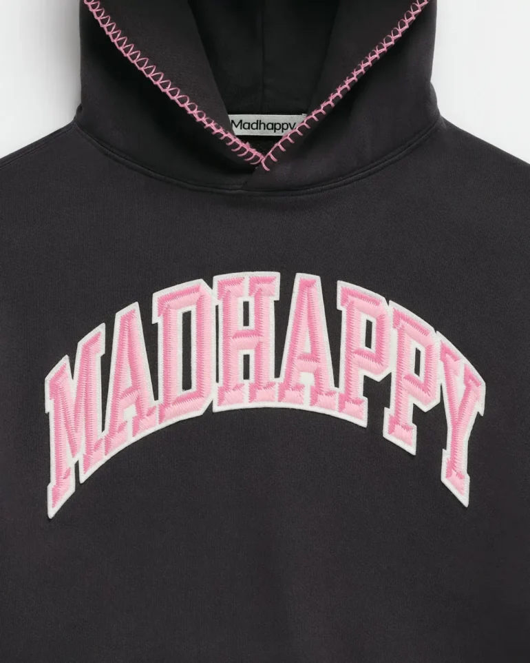 Black Madhappy Fleece Hoodie