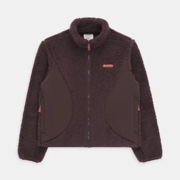 Brown Madhappy x Columbia Sherpa Full-Zip Jacket