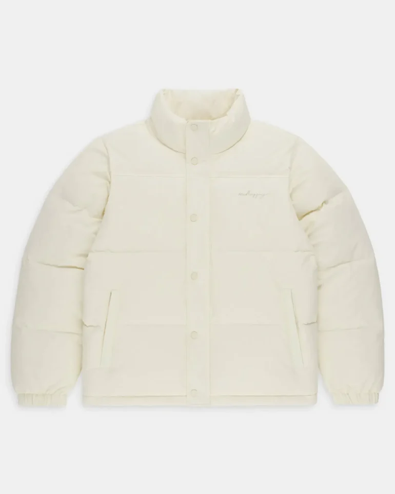 Cream Madhappy Cozy Puffer Jacket