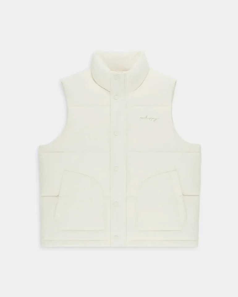 Madhappy Cozy Puffer Vest White