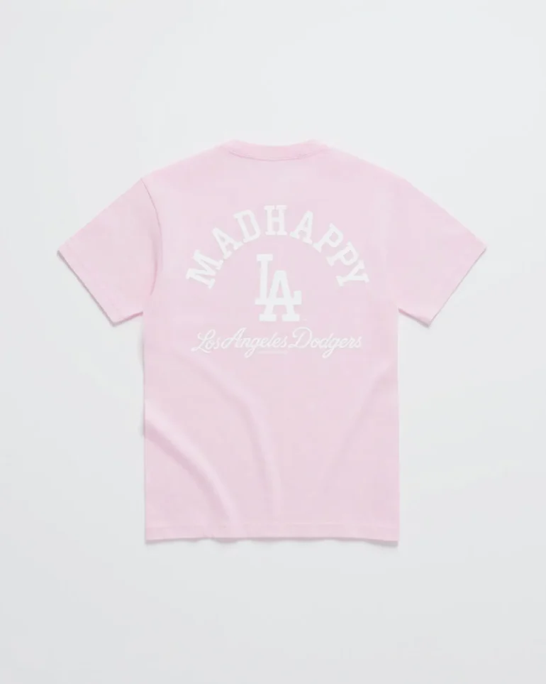 Madhappy Dodgers Pink T-shirts