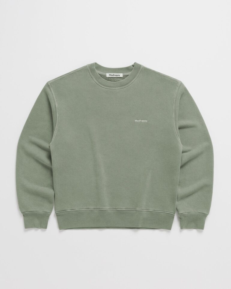 Madhappy Cooper Fleece Crewneck Flame Sweatshirts