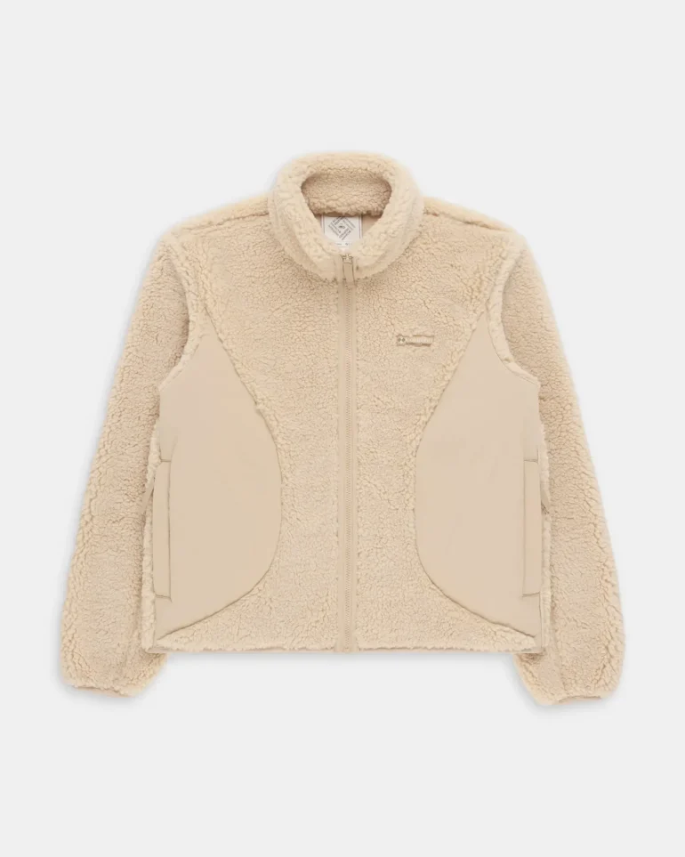 Madhappy x Columbia Sherpa Full-Zip Cream Jacket